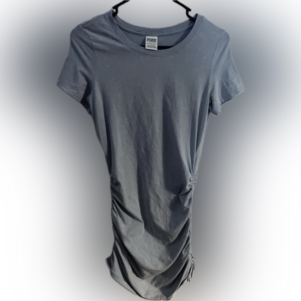 PINK Victoria's Secret Charcoal Short Sleeve Tee XS